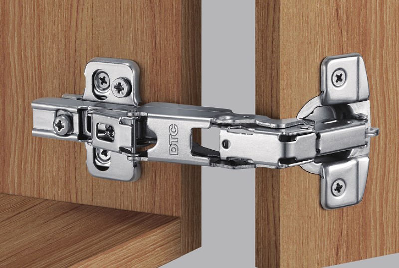 C98 WIDE ANGLE HINGES, 165°OPENING ANGLE, FULL OVERLAY, HALF OVERLAY AND INSET MODELS